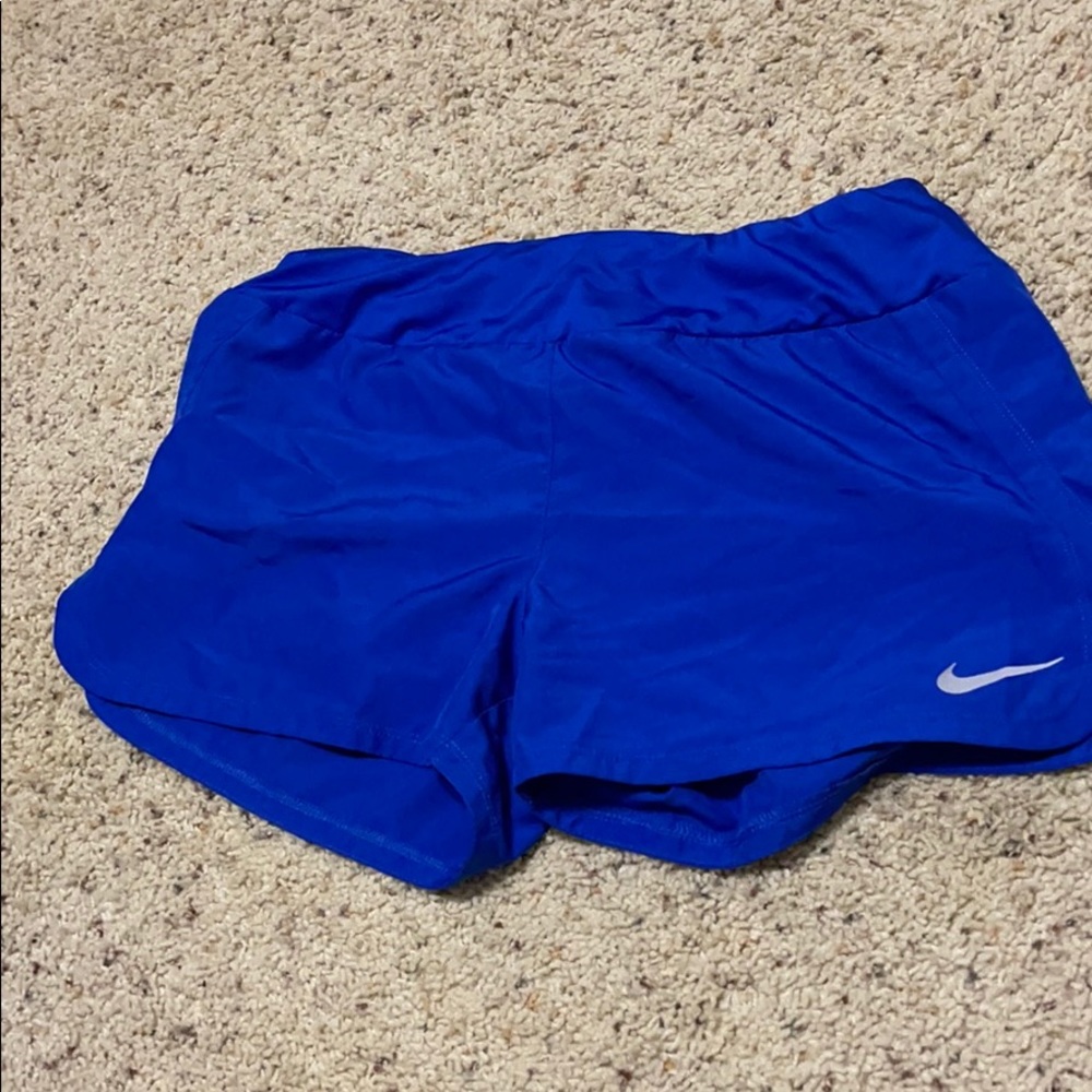 Size medium blue nike shorts